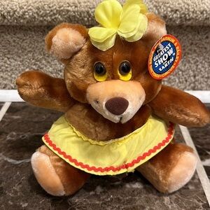 Vintage 1987 Ringling Brothers Circus Bear Plush